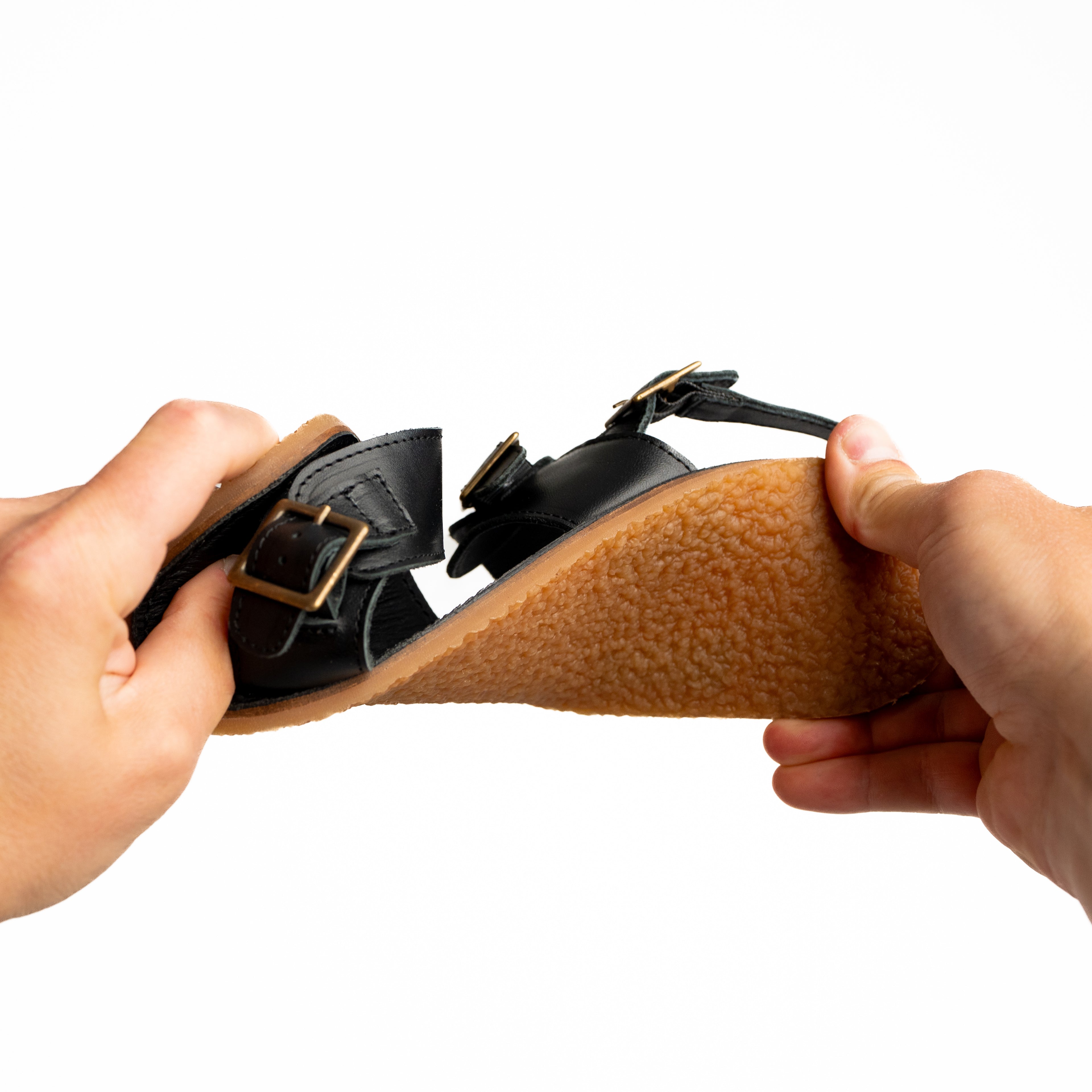 sandal-kvindesandal-sort-barfodssko