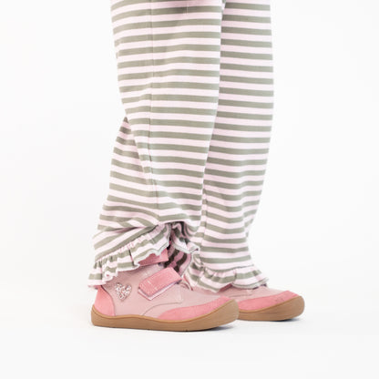 Theo Pink Heart Barfodsvinterstøvle