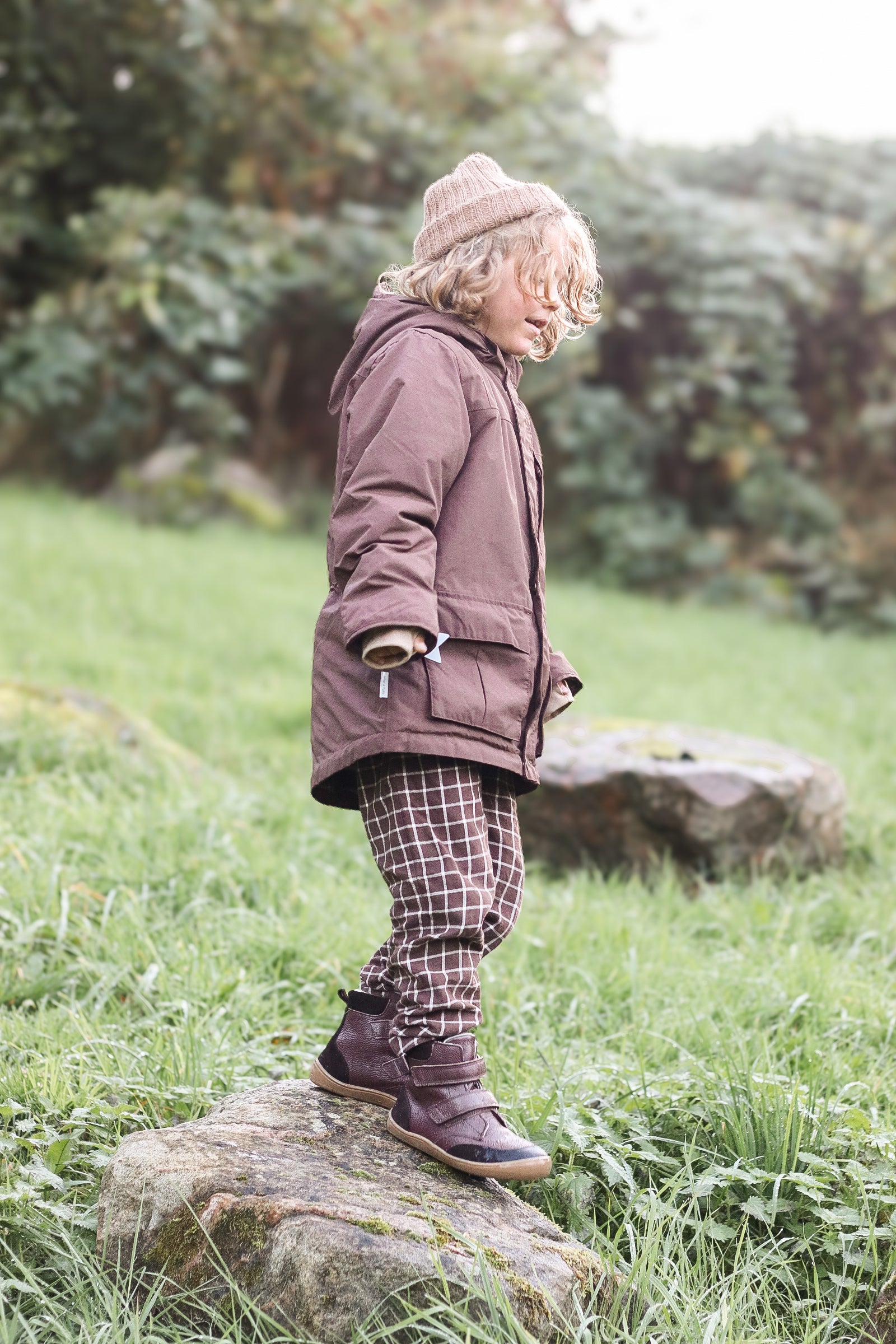 Green-brun-vinterstøvle-vintersko-gogsig-barfodsstøvle